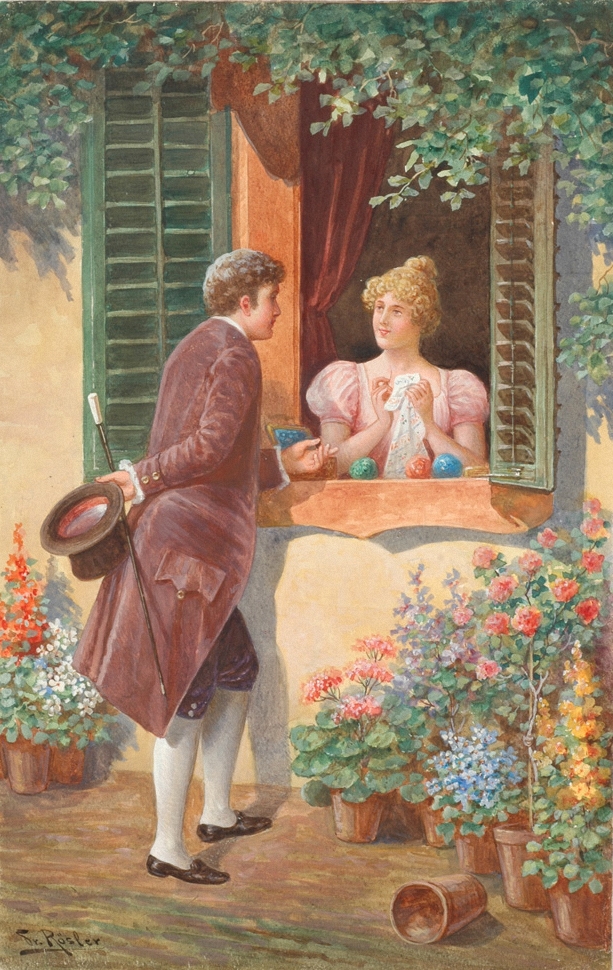Admirer by Franz Roesler